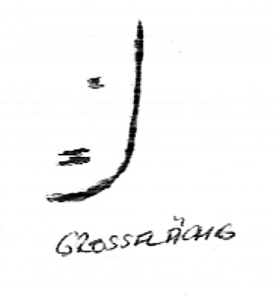 grossflächiges Gesicht grossflächiges Gesicht