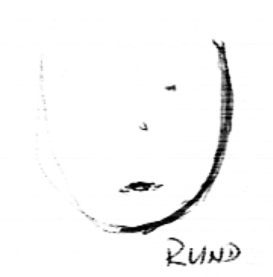 rundes Gesicht rundes Gesicht